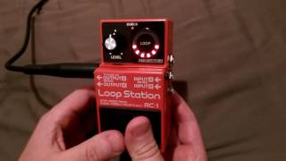 Boss RC1 Loop Station tutorial every owner must see [upl. by Ssalguod449]