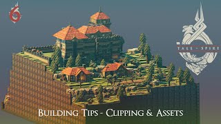 TaleSpire  Building Tips 6  Clipping amp Assets [upl. by Broddy216]