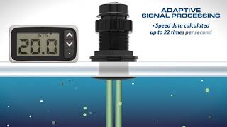 UDST800  Ultrasonic Speed Sensor From AIRMAR Technology [upl. by Kenti]