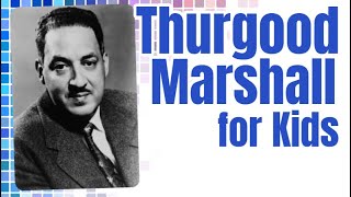 Thurgood Marshall  Black History Highlight [upl. by Dnumde687]