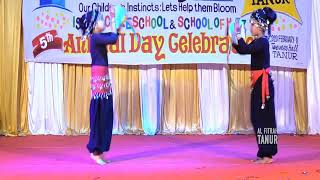 Al Fitrah Islamic Preschool Tanur Arabic Dance [upl. by Coben]