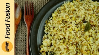 Hari Moong dal Khichdi Green Mong Dal Lentil Khichdi Recipe By Food Fusion [upl. by Smitty963]