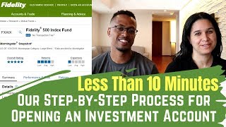 How to Open a Stock Account in Less Than Ten Minutes  Start Investing Today [upl. by Chapnick]