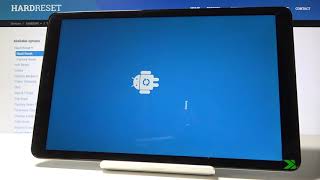 SAMSUNG Galaxy Tab A 2018 FACTORY RESET  DELETE DATA [upl. by Aisile]