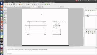 LIbreCad Tutorial 5 Printing a Drawing [upl. by Eeimaj]