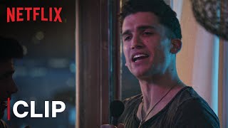 Jamie Lorente Raps At A Party  Elite  Netflix India [upl. by Anestassia]