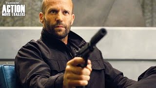 Mechanic Resurrection Exclusive Cliff Dive Scene [upl. by Bullion989]