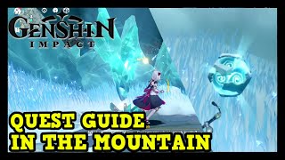 Genshin Impact In The Mountain Quest Guide Dragonspine All 3 Shard Locations to Thaw out [upl. by Janeczka]