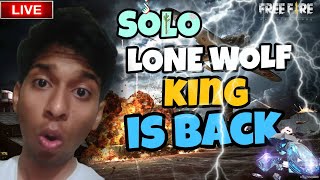 Free Fire Live 🔴 Lone Wolf King 🥴Yanva Gaming 😁 With Comeback Challenge 😂 ff freefire YanvaGaming [upl. by Ulphiah]