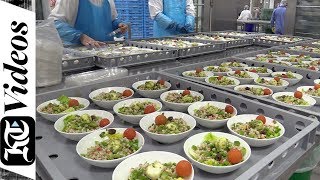 Inside the kitchen of Emirates Airline the world’s largest flying restaurant [upl. by Aitat]