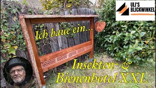 Bienen amp Insektenhotel selber bauen  Teil 1 [upl. by Kimmel236]