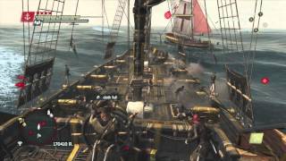 Assassins Creed 4 Black Flag Edwards Jackdaw Battles amp Free Roam Activities [upl. by Adahs]