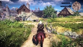 PS4  The Witcher 3 Wild Hunt Gameplay Demo [upl. by Kcirttap]