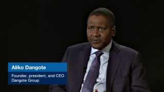 Aliko Dangote Building strong partnerships [upl. by So]