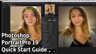 Photoshop PortraitPro 19 Quick Start Guide  s3e26 [upl. by Darcie]