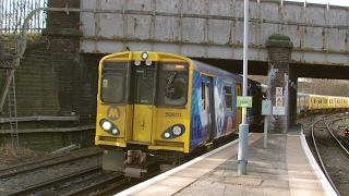 Half an Hour at 216  Birkenhead North Station 1022017  Class 507 508 terminus [upl. by Hairem153]