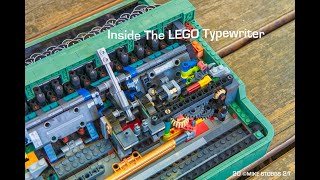 Inside The LEGO Typewriter [upl. by Filberto]