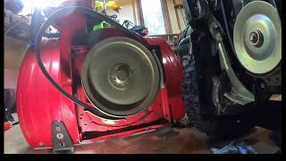 Auger and Drive Belt Replacement Honda 928WAS Snowthrower [upl. by Betsy]