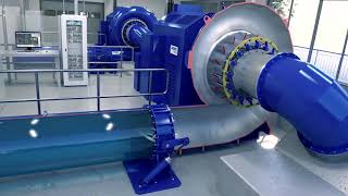 ANDRITZ Hydro turbine animation  Francis [upl. by Eedeed759]