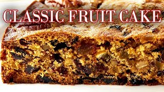 Professional Baker Teaches You How To Make FRUIT CAKE [upl. by Durarte789]