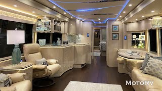 27 Million Super Luxury Prevost Coach [upl. by Wilen]