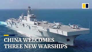 China’s most advanced amphibious assault ship likely to be deployed in disputed South China Sea [upl. by Lejeune759]