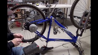 Powerful Electric Bike Conversion Part I EBike Conversion Kit Installation [upl. by Jennica]