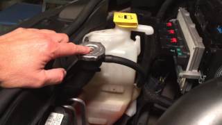 How To Put Antifreeze In A Jeep Grand Cherokee [upl. by Ecnaled]