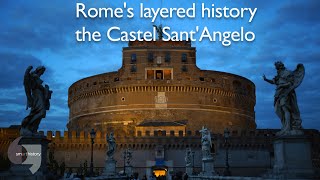 Romes layered history the Castel SantAngelo [upl. by Arymat]