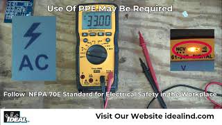 Learn How To Use the 61347 IDEAL Digital Multimeter [upl. by Nylavad]