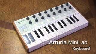 Arturia MiniLab HandsOn [upl. by Aelem841]