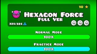 HEXAGON FORCE FULL VERSION GEOMETRY DASH 211 [upl. by Akenaj71]