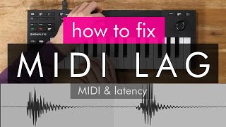 FIX MIDI LAG IN ABLETON [upl. by Ttenaej]