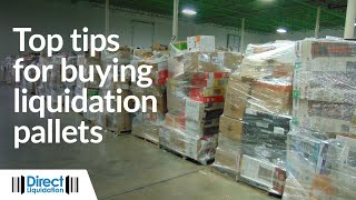 Top Tips for Buying Liquidation Pallets of Returned Merchandise [upl. by Anujra]