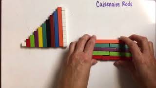 Cuisenaire Rods Exploring Fractions [upl. by Wycoff]