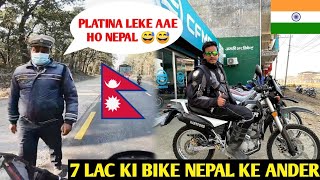 NEPAL POLICE NE PLATINA KI UDAI MAJAK  7 LAC KI NEPALI BIKE 😱  EP 03  HETAUDA TO POKHARA [upl. by Gapin]