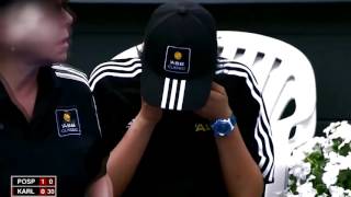 ATP Tennis Top 10 Ballboys Getting Hit by Balls HD [upl. by Kalina221]