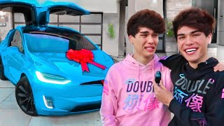 SURPRISING MY TWIN BROTHER WITH HIS DREAM CAR [upl. by Ainocal]