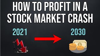 How To Profit From A Stock Market Crash For Beginners [upl. by Egroej]