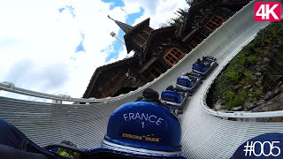 Europa Park • Bobsleigh Suisse ★ 4K ★ POV ★ 005 [upl. by Mcloughlin195]