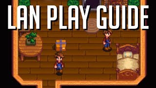 Local amp Internet LAN Play How To Guide for Stardew Valley Multiplayer [upl. by Nnylekoorb]