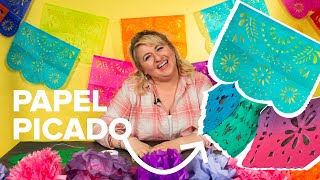 DIY Papel Picado Mexican Perforated Paper [upl. by Julina]