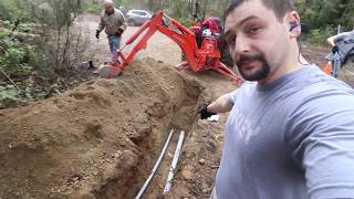 DIY Electrical Service trenching and conduit Installation [upl. by Allicerp593]