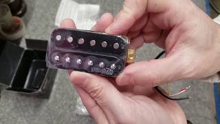 Wilkinson Vintage Tone AlNiCO V Humbuckers DemoReview [upl. by Katuscha]