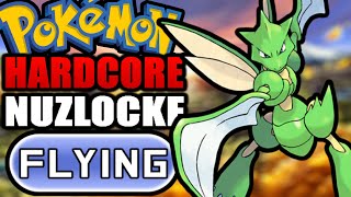 Pokémon Heartgold Hardcore Nuzlocke  Flying Type Pokémon Only No items No overleveling [upl. by Luedtke]