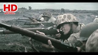 Iwo Jima Battle on the Beach  Flags of our Fathers [upl. by Nus]