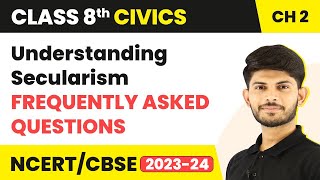 Understanding Secularism  Frequently Asked Questions  Class 8 Civics Chapter 2 [upl. by Nrubliw]