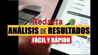 CÓMO REDACTAR LOS RESULTADOS DE UNA TESIS  ENFOQUE CUANTITATIVO [upl. by Vetter]