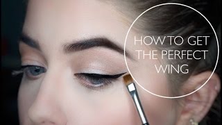 Easy Winged Eyeliner Tutorial for Beginners [upl. by Idur]