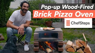 How to Build Your Own HighPerforming WoodFired Pizza Oven from Bricks [upl. by Egroj]